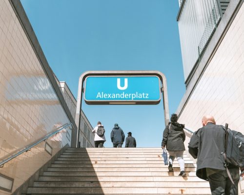 Ubahn Station Berlin Alexanderplatz